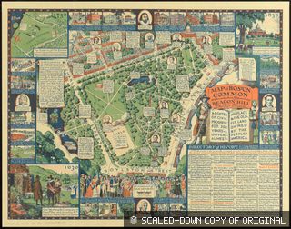 Map of Boston Common - image 1